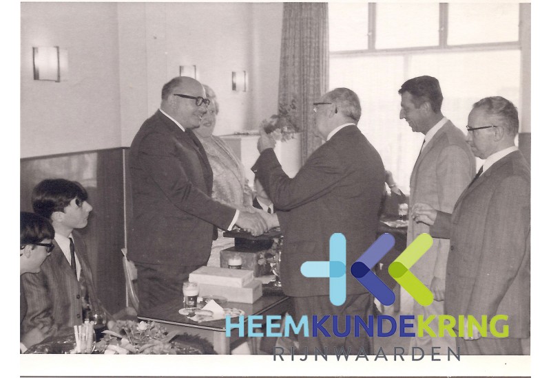 1968 H.Verborg 25 jaar bij de gemeente H&A Coll. HKR (1)